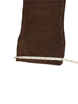 Hollister Womens 28 Brown Corduroy Cargo Pants Ultra High Rise Baggy Wide Leg thumbnail 12