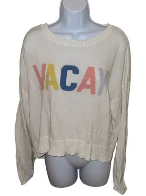 Women's Z Supply Crew Cropped Neck Sweater thumbnail 1