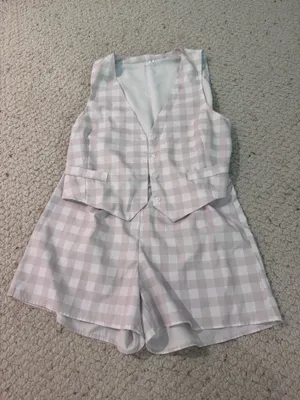 Gingham set White thumbnail 2