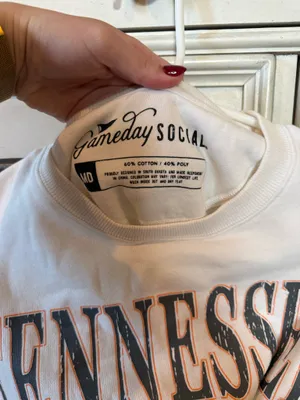 Tennessee Crewneck White Size M thumbnail 4