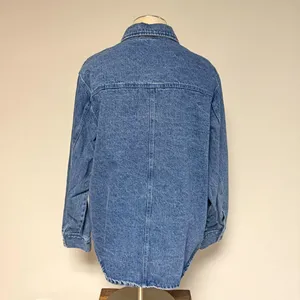 *NEW* blue b. Patch Denim Jacket Size L thumbnail 3