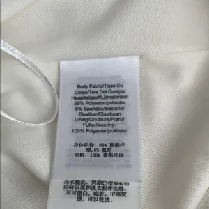 DKNY Cream Asymmetrical Midi Skirt thumbnail 6