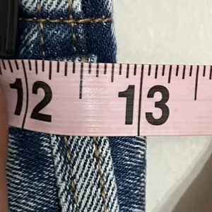 Abercrombie & Fitch Jeans Women 00 24 Blue A&F‎ Mom Jean High Waist Belted Fray thumbnail 4