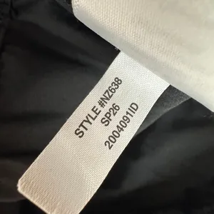 Madewell Pull-On Barrel-Leg Utility Pants in Poplin Cotton Black Wide Leg XL NWT thumbnail 13