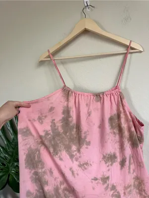 Zara Cotton Tie Dye Maxi Dress thumbnail 4