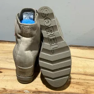 Sorel Canvas & Leather PDX Wedge Lace‎ Up Bootie Size 6.5 A58 thumbnail 12