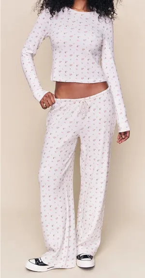 Danielle Guizio lounge pants thumbnail 1