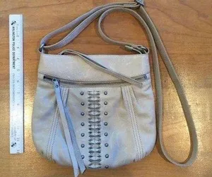 Lucky Brand Cream Crossbody Bag thumbnail 1