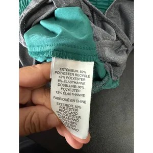 Vuori Clementine Short Green Athletic Running Shorts Elastic Drawstring XL thumbnail 6