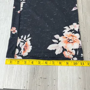 Floral Wide Leg High Waisted Soft Loungewear Comfy Pajama PJ Pants Size: Medium thumbnail 9