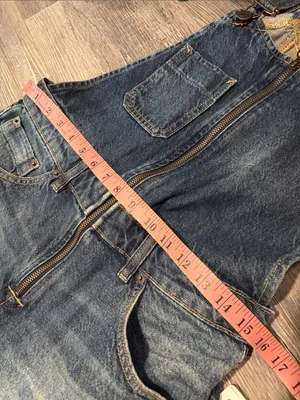 Free People Sunkissed Short Overalls, Sz 4 NWT thumbnail 9
