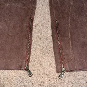 Free People We The Free Titan Vegan Suede Pants Brown 27‎ thumbnail 8