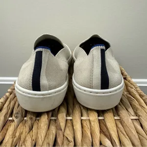 Rothy's Cream The Original Slip On Flat Casual‎ Shoe 6 thumbnail 6