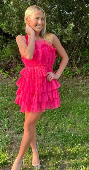 Dry Goods Dress Pink thumbnail 1