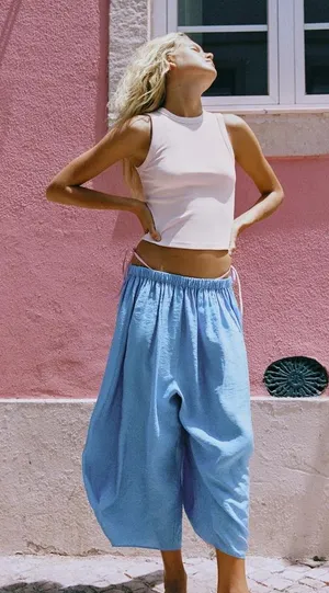 Zara Light Pink Tank Top thumbnail 1