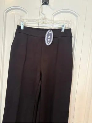 Scoop black wide leg pants size small thumbnail 3