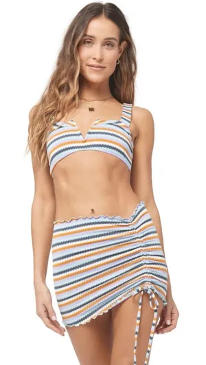 Lspace Minnie‎ Mini Skirt in Over The Moon Stripe Size S thumbnail 1