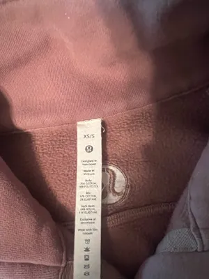 Lululemon Mauve Scuba Half-Zip Size XS/S thumbnail 2