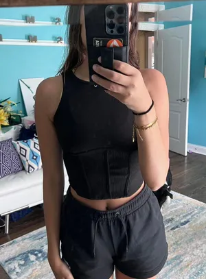Altar'd State Black Top thumbnail 2