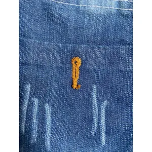 Womens Skirt Sz Small Blue Denim Jean Mini‎ Short thumbnail 5