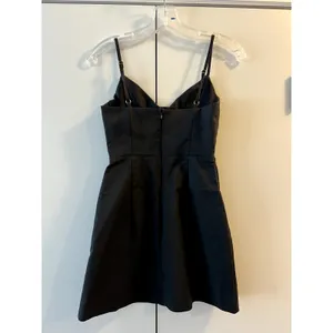 Princess Polly Novella Mini Dress Black Size 6 thumbnail 4