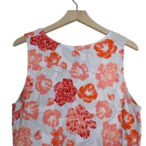 LOFT Women's L Floral Print Sleeveless Sundress thumbnail 4