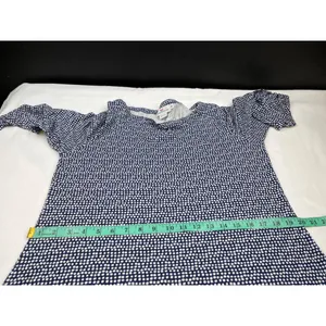 Vineyard Vine Women's Blue Dotted/Dress Shift Sz M SKU 4105 thumbnail 8