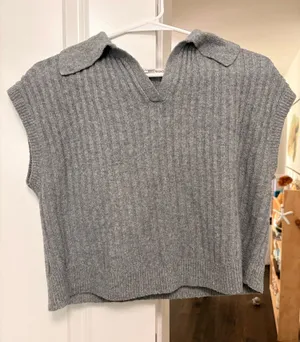 Grey sweater top Gray Size M thumbnail 1