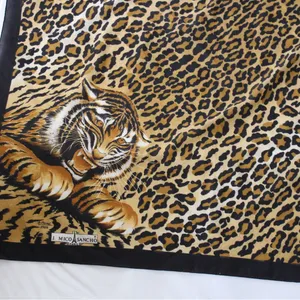 J Mico Sancho Paris Cheetah Print Tiger Scarf thumbnail 3