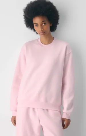 Aritzia Cozy Sweatfleece Perfect Crew Sweatshirt  thumbnail 1