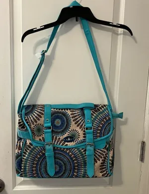 Blue purse Blue thumbnail 1