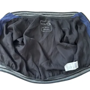 NWOT We‎ the Free Retro Cropped Bomber Jacket Size XS Navy Marine thumbnail 5