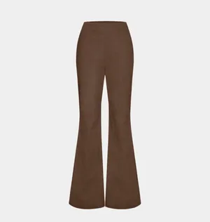Halara NWT Brown Flare Corduroy Pants thumbnail 4