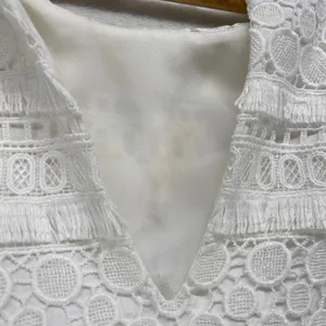 Lilly Pulitzer White‎ Lace Dress Sleeveless Party Cocktail Mini Size 2 - flaw thumbnail 9