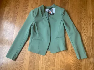 OVI Green Blazer Size M thumbnail 7