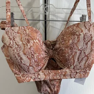Shade and shore snakeskin bikini set thumbnail 2