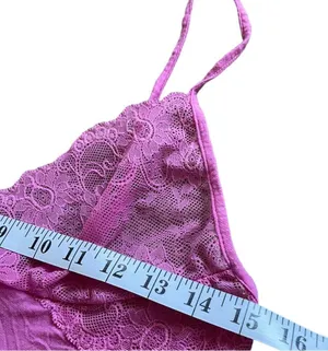 Victoria’s Secret Pink Chemise Nightgown Slip Dress Lace Women’s Size Medium A11 thumbnail 3