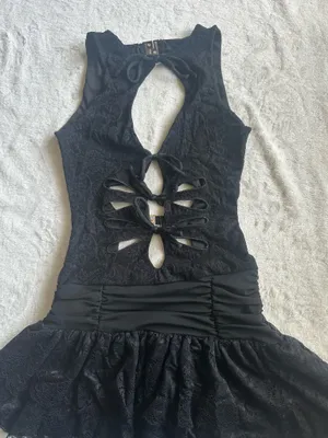Outcast Clothing Emery Mini Dress Black thumbnail 6