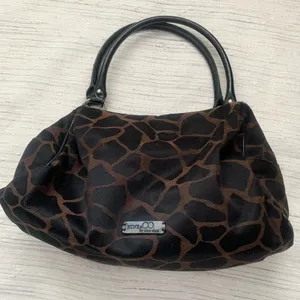 Nine & Co. by‎ Nine West Shoulder bag animal print with zipper thumbnail 6