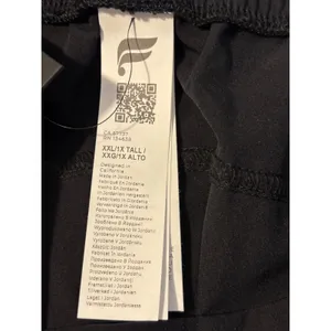 Fabletics Black Wide Leg Trousers Side Zip Pockets XXL 1XT FB6059 NWT thumbnail 9