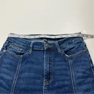 Judy Blue Middle Seam Stitch‎ Skinny Fit Women's Size 7 / 28 Blue Denim Jeans thumbnail 6
