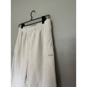 TNA Aritzia Terry Fleece Perfect Fit Hoodie & Mega Fit Joggers Beige Size Small thumbnail 7