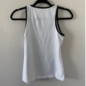 GUESS Women Logo Tank In White‎ thumbnail 2