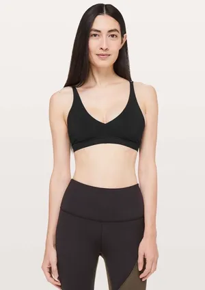 Lululemon Freely Flexed Bra Black 4 thumbnail 8