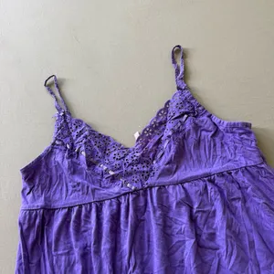 Y2K Era Victoria’s Secret Eyelet Trim Babydoll Nightgown thumbnail 3