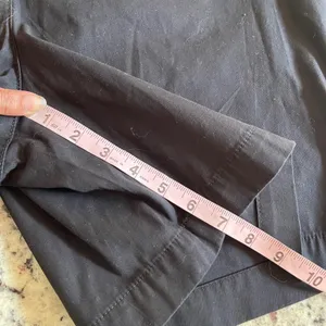 Talbots Chino Shorts Women 14 Black Preppy Classic‎ Stretch Mid Rise Twill 7in thumbnail 6