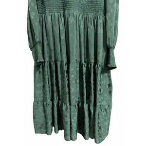 Baltic Born‎ Stockholm Smocked Dress Forest Green Women's Size 2XL thumbnail 5