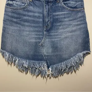Free People Bailey Denim Mini Skirt Size 28 thumbnail 3