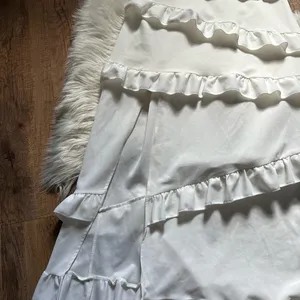 SHOW ME YOUR MUMU Greta Dress In White Stretch thumbnail 8
