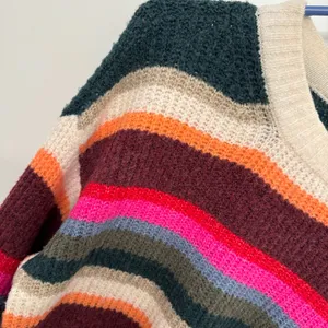 American Eagle Rainbow Striped Sweater thumbnail 2